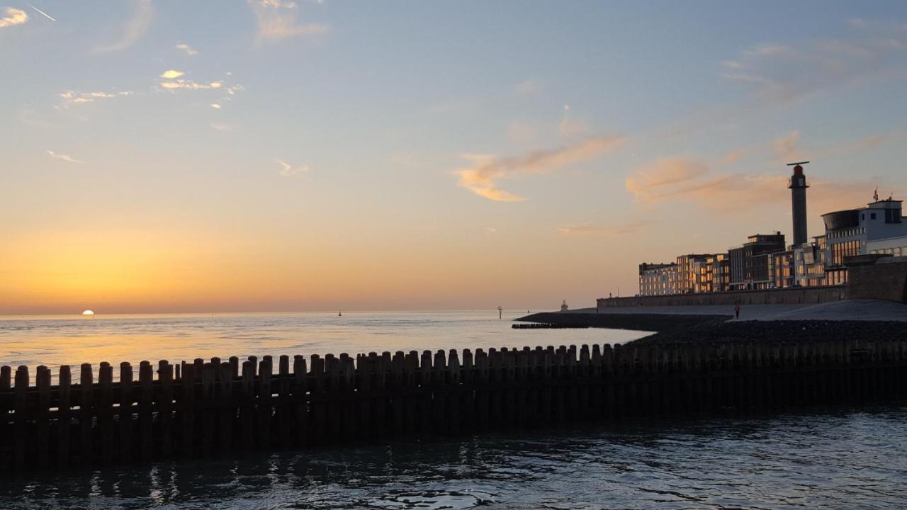 Rijksmonument Havenzicht, Met Zeezicht, Ligging Direct Aan Zee En Centrum Vlissingen Exterior foto